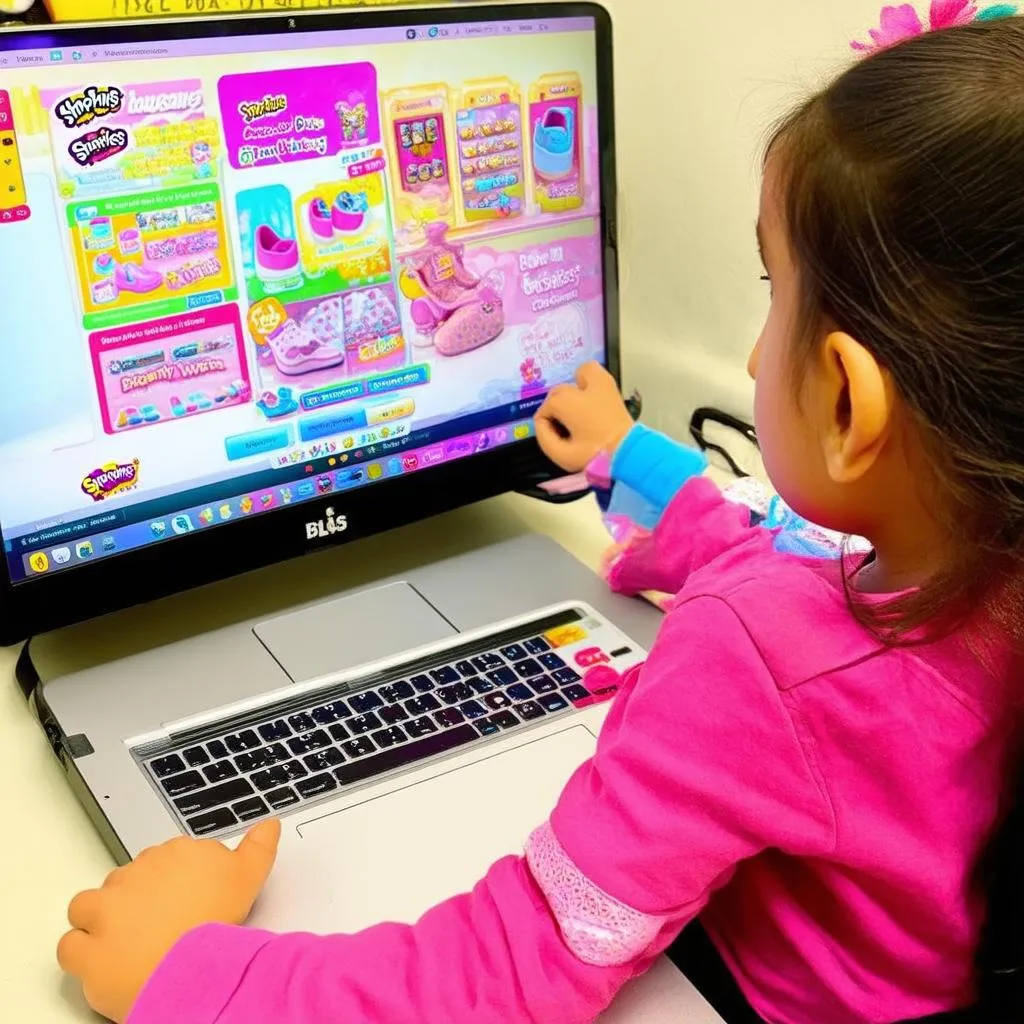 Game Shopkins tiệm giày