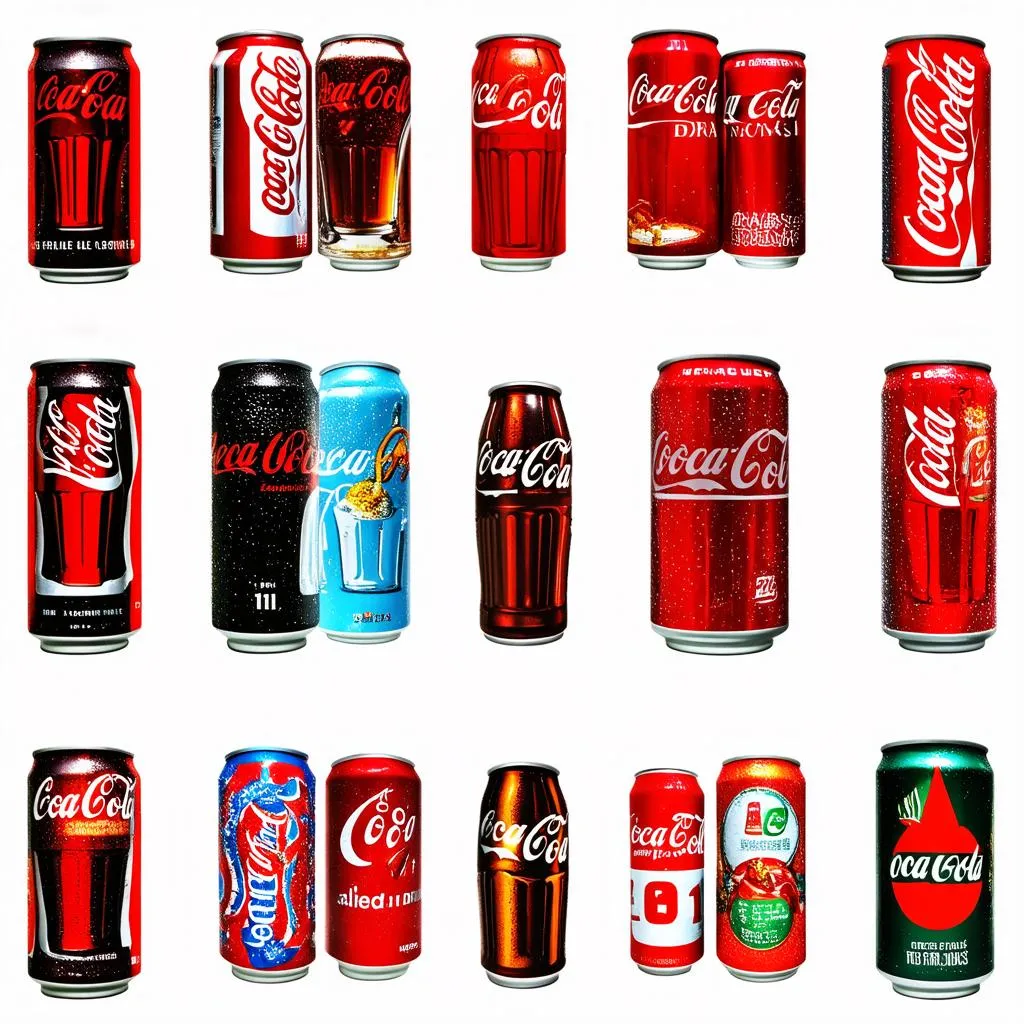 Bộ sưu tập lon Coca Cola phiên bản giới hạn