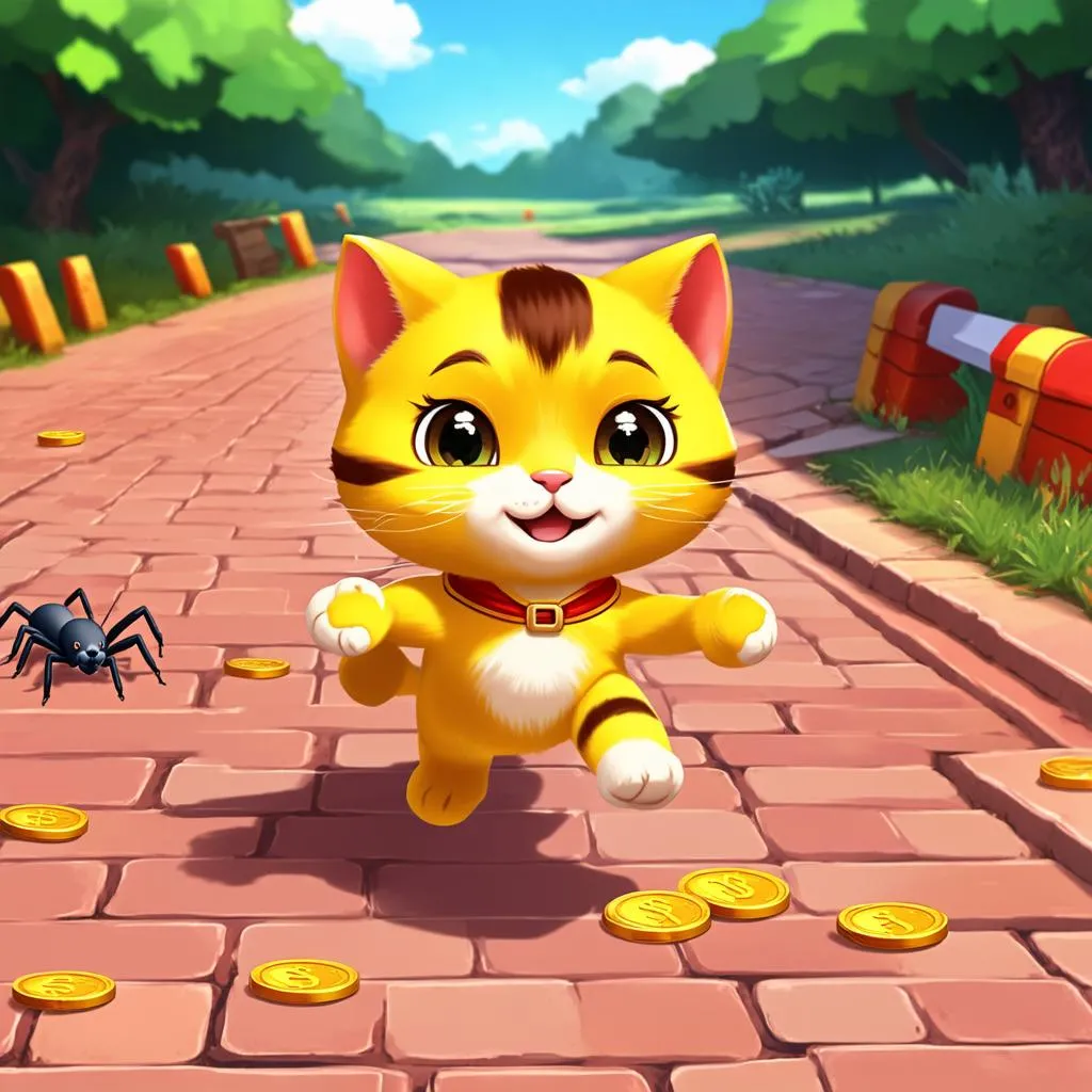 Cat run game