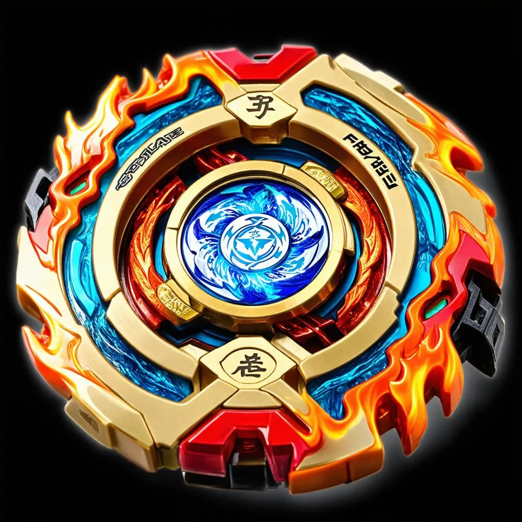 Beyblade with Feng Shui elements