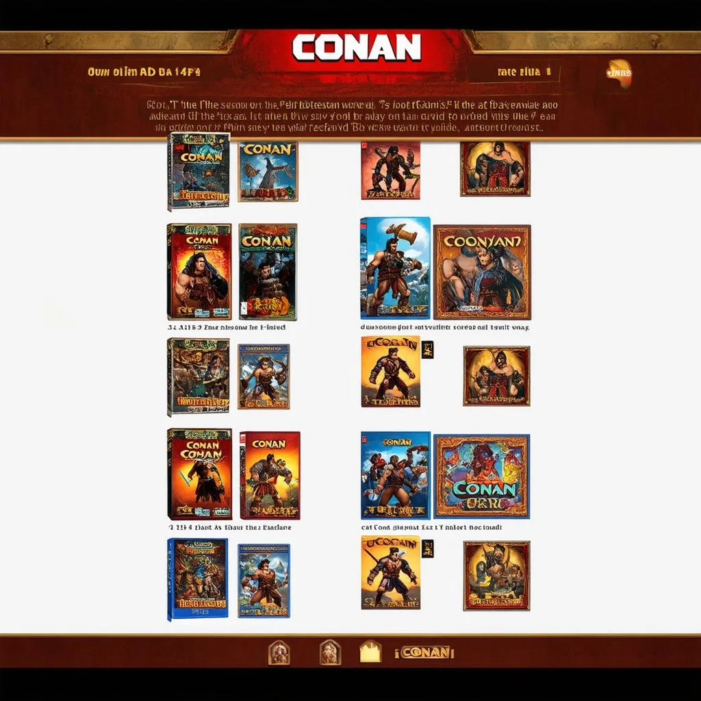 Conan Online Game