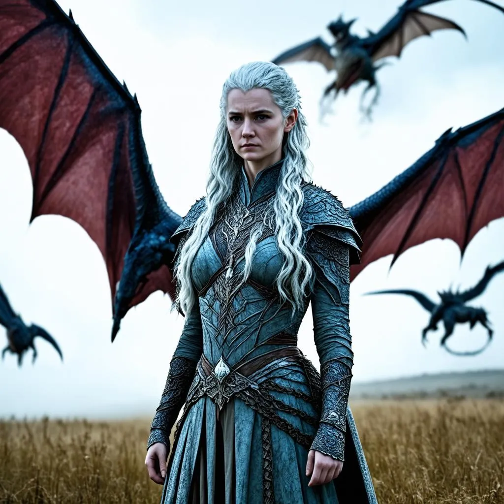 Daenerys Targaryen và Rồng