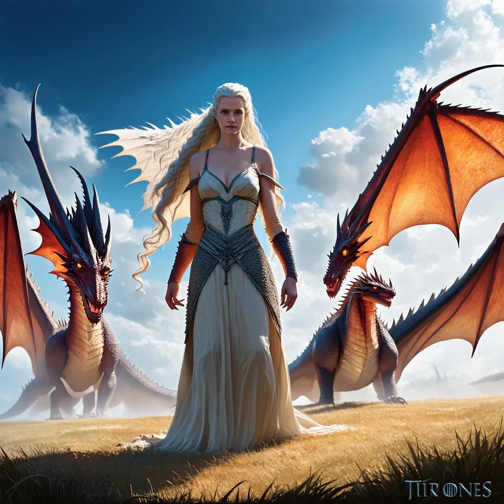 Daenerys Targaryen và rồng