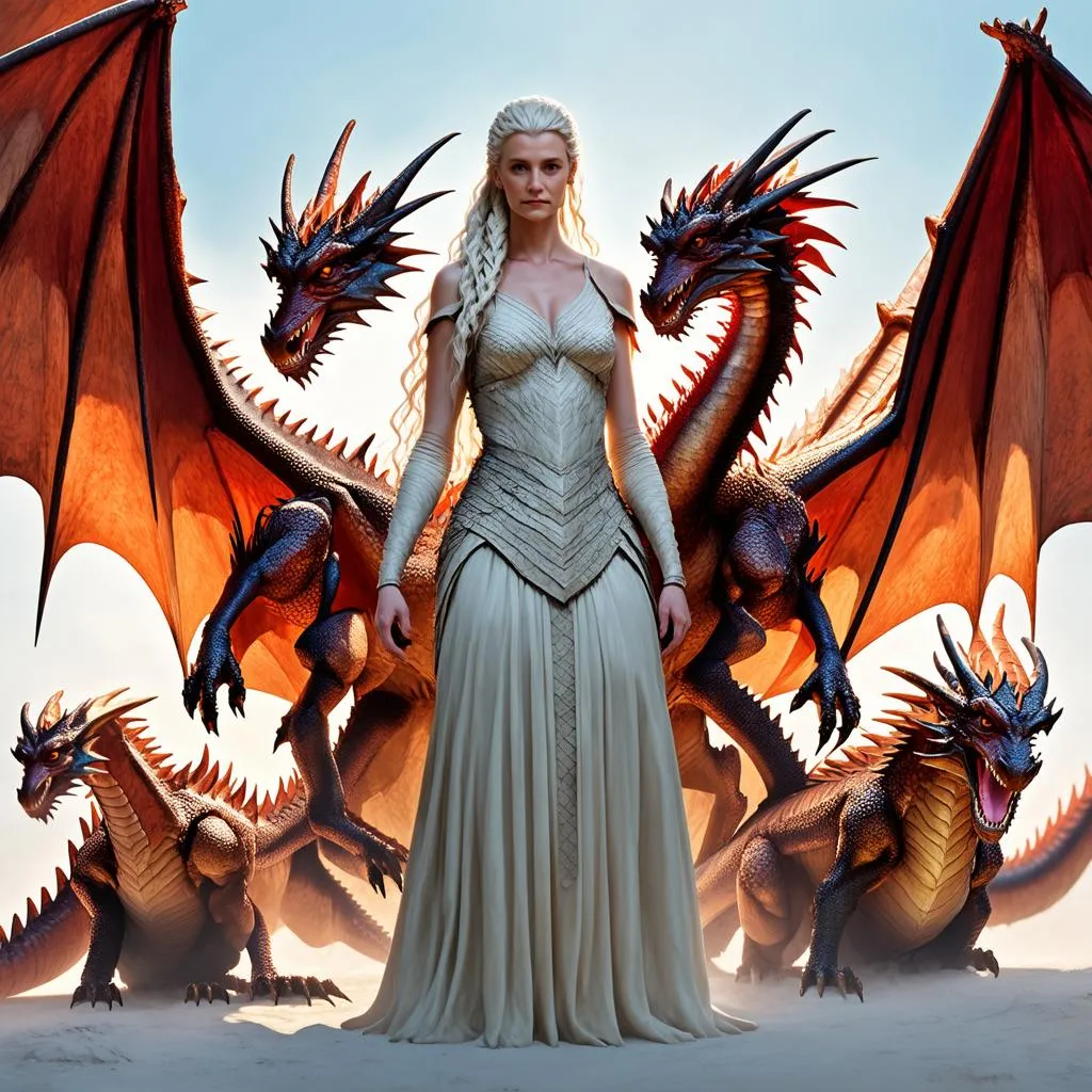 Daenerys Targaryen và Rồng