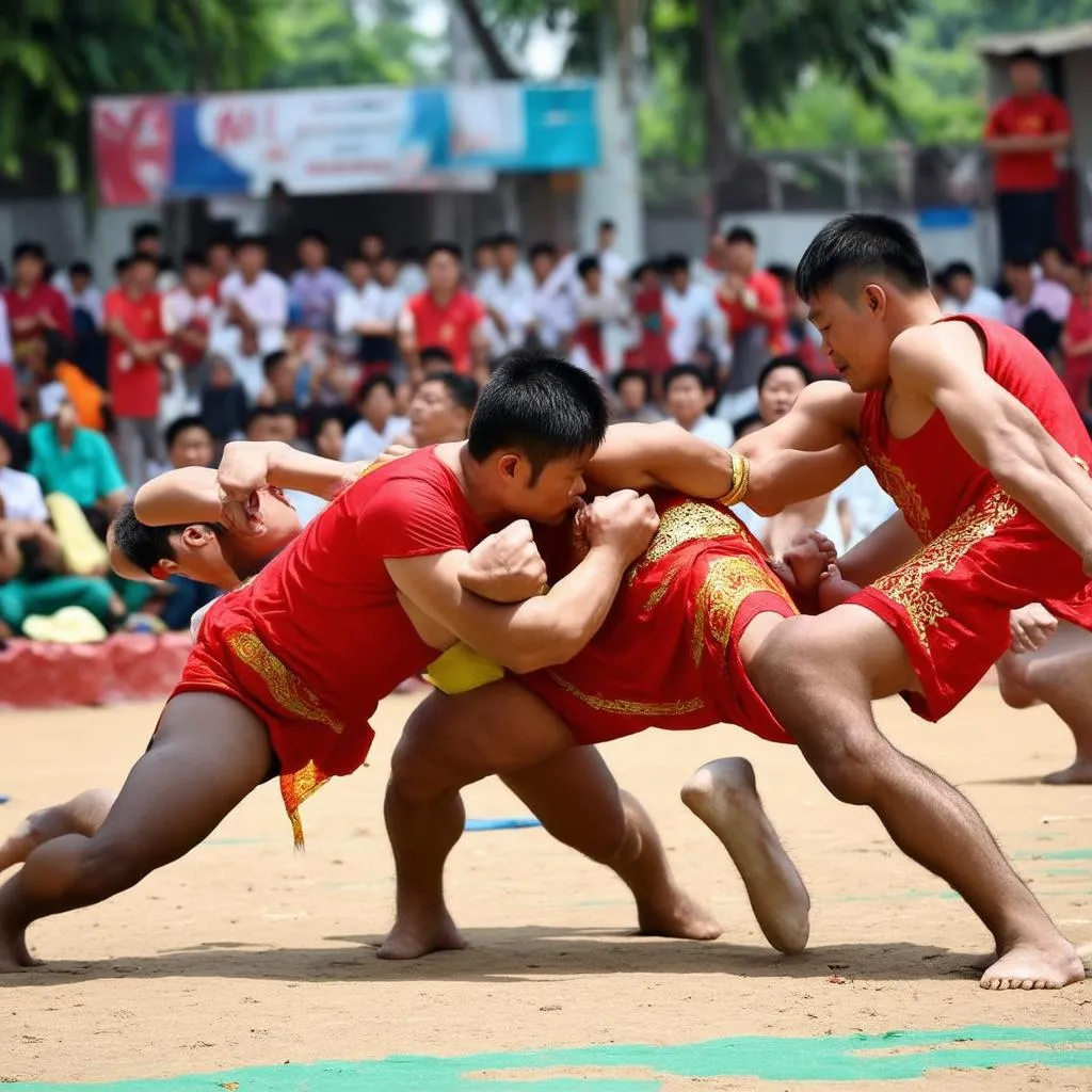 Đấu vật trong lễ hội