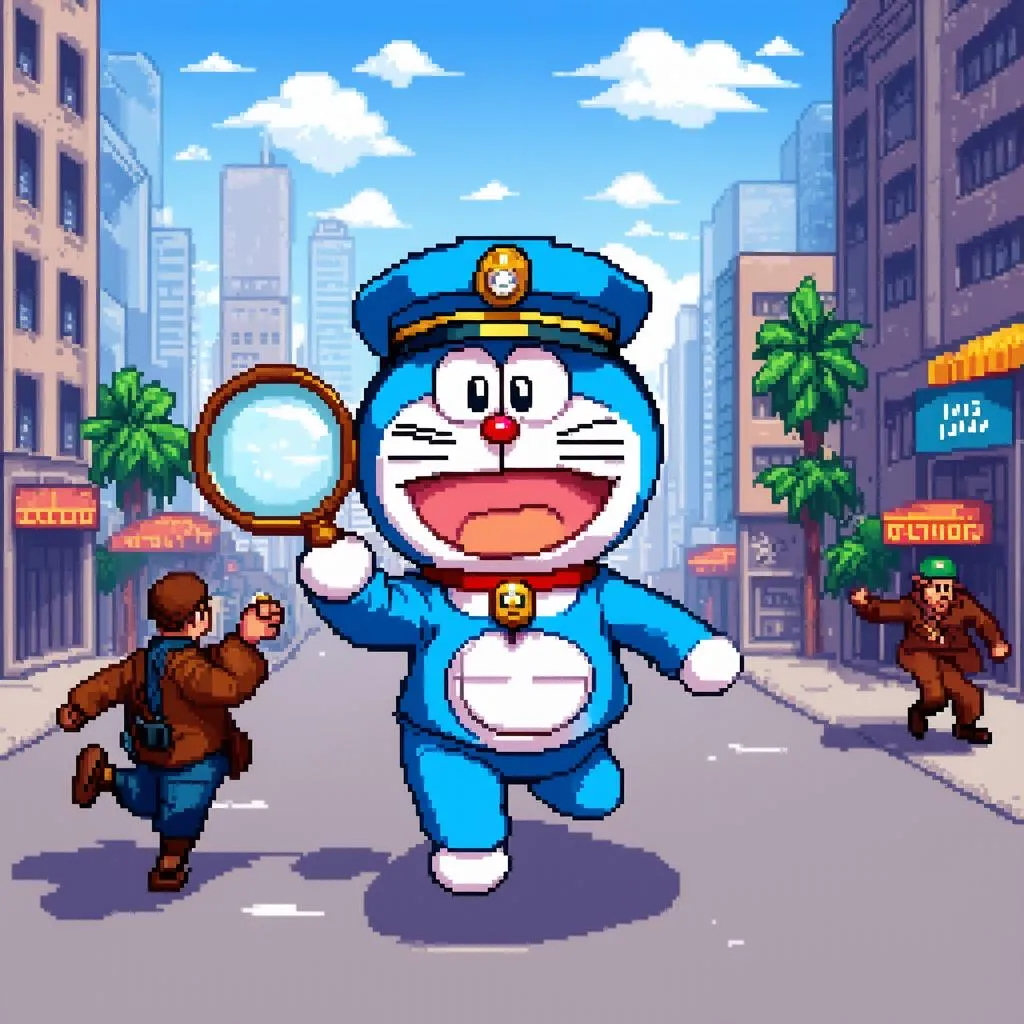 Doraemon cảnh sát bắt trộm