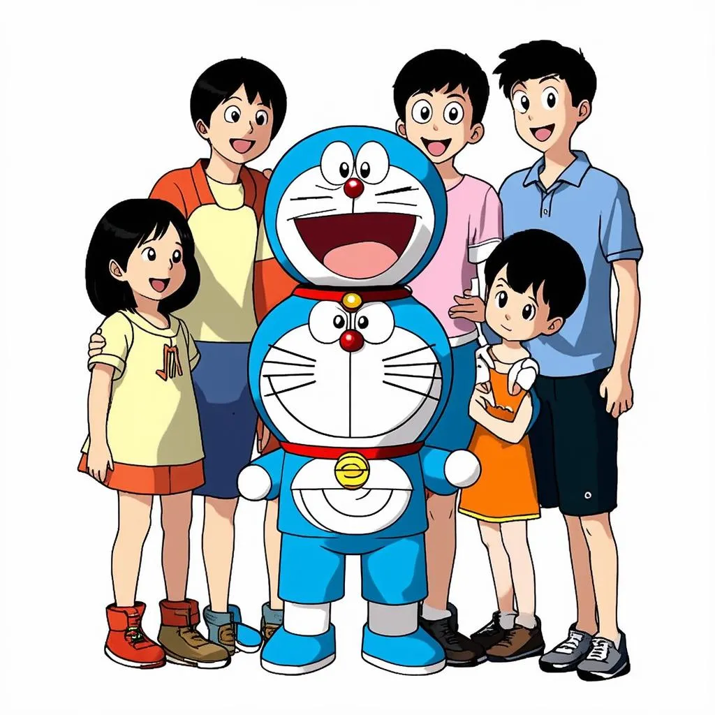 Doraemon cùng những người bạn