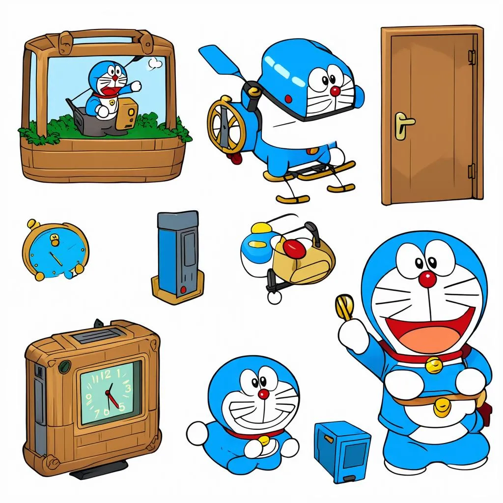 Đạo cụ thần kỳ trong game Doraemon và Nobita