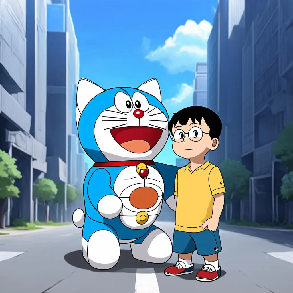 Doraemon and Nobita