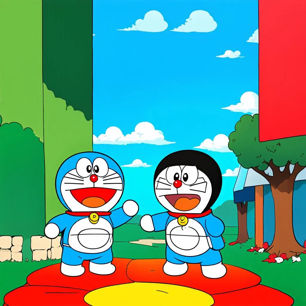 Doraemon và Nobita chinh phục thử thách