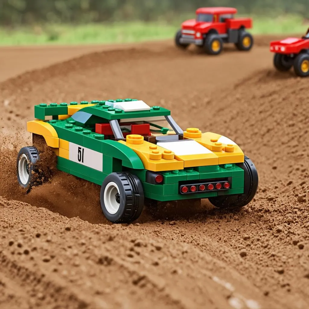 Đua xe Lego offroad