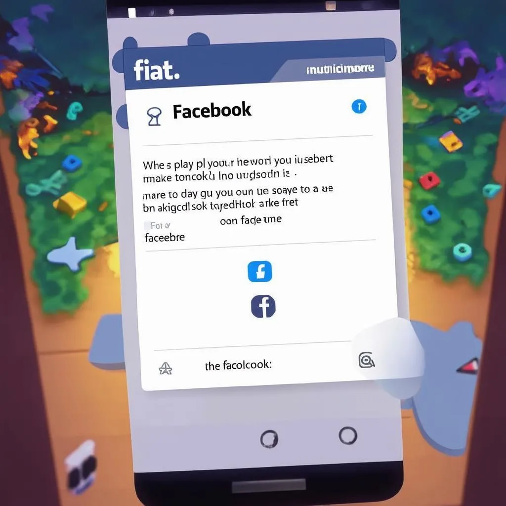 Lời mời chơi game trên Facebook