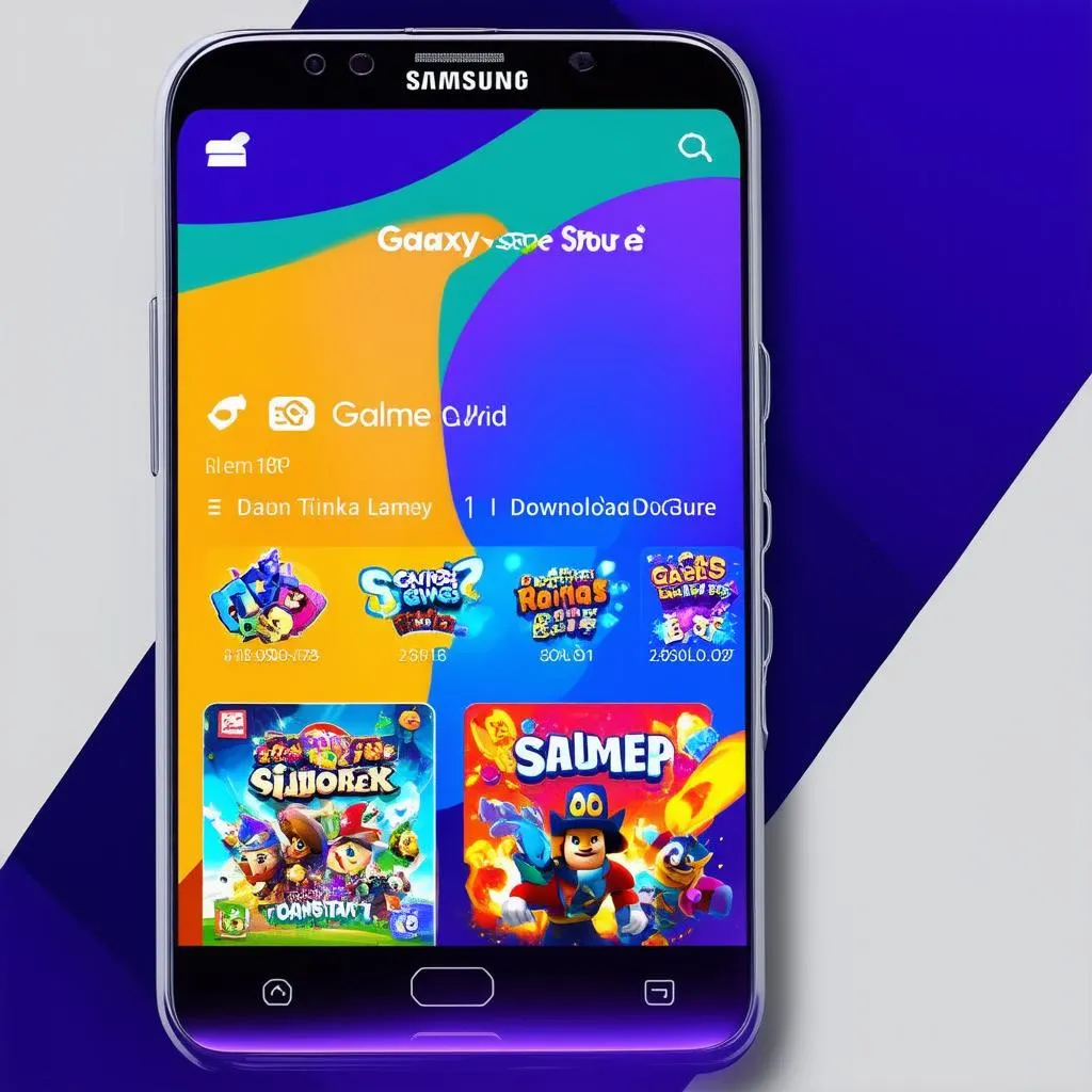 Galaxy Store trên điện thoại Samsung