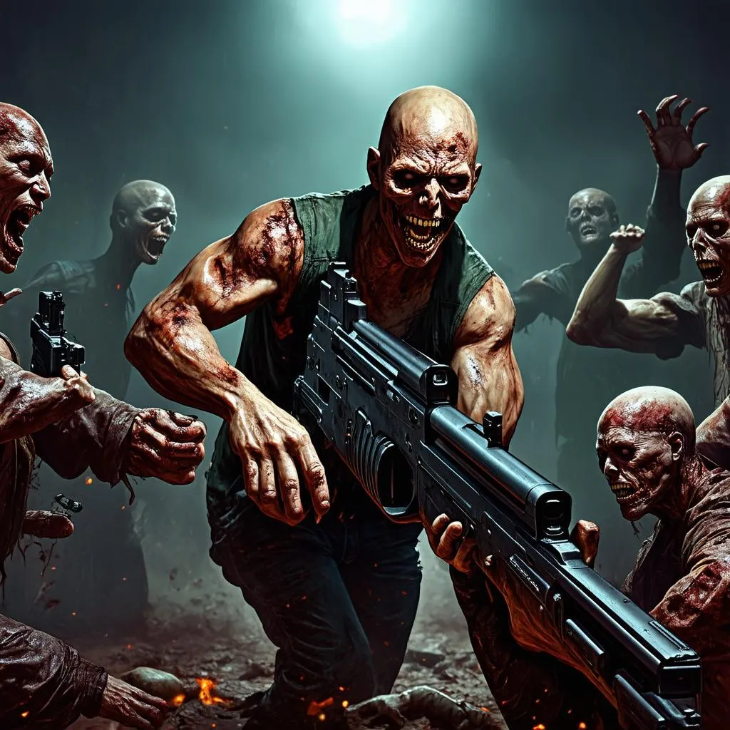 Game bắn zombie kinh dị