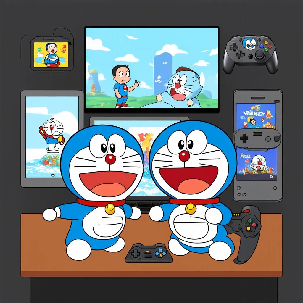 Game Doraemon trên các nền tảng