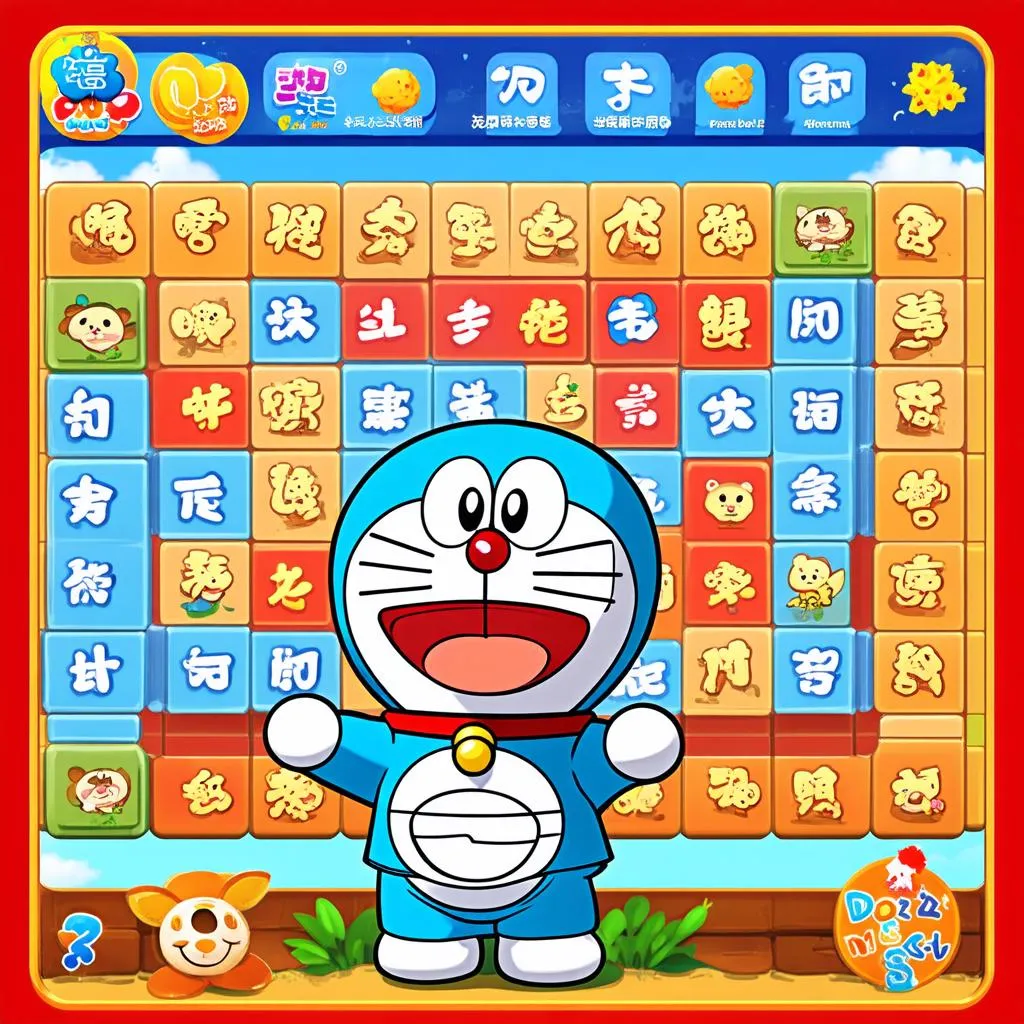 Game Ghép Hình Doraemon