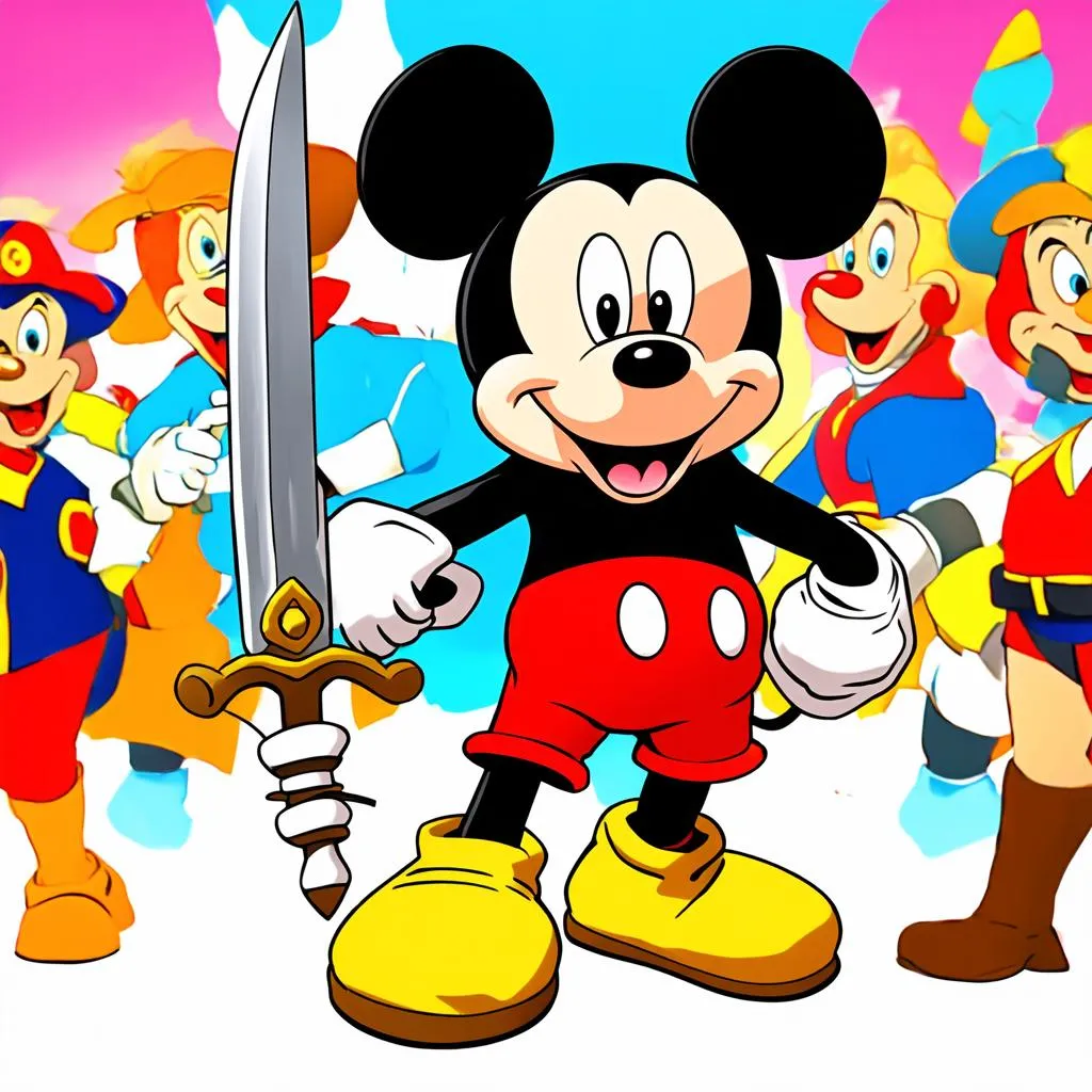 Game giải cứu chuột Mickey