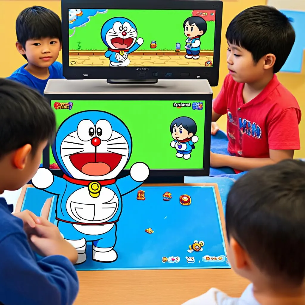 Game phiêu lưu Doraemon