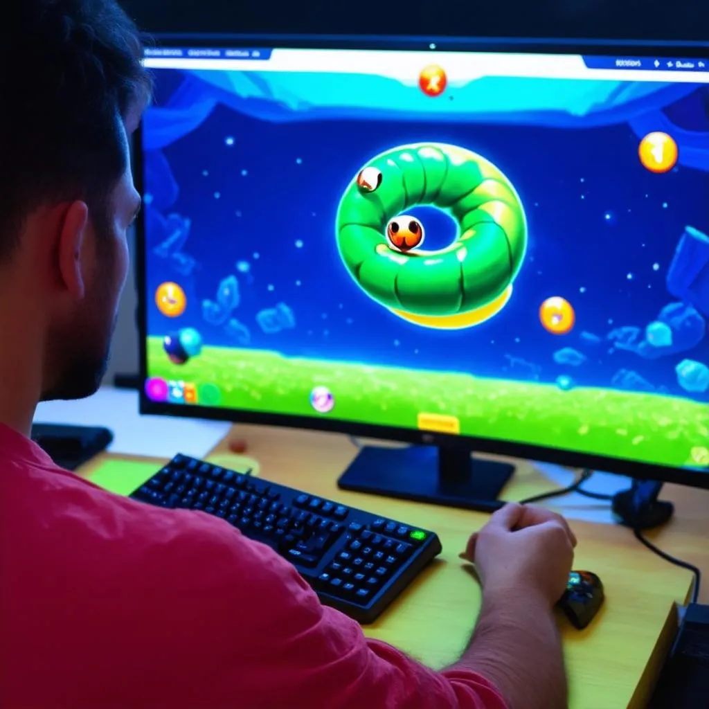 Game Thủ Slither.io Chuyên Nghiệp