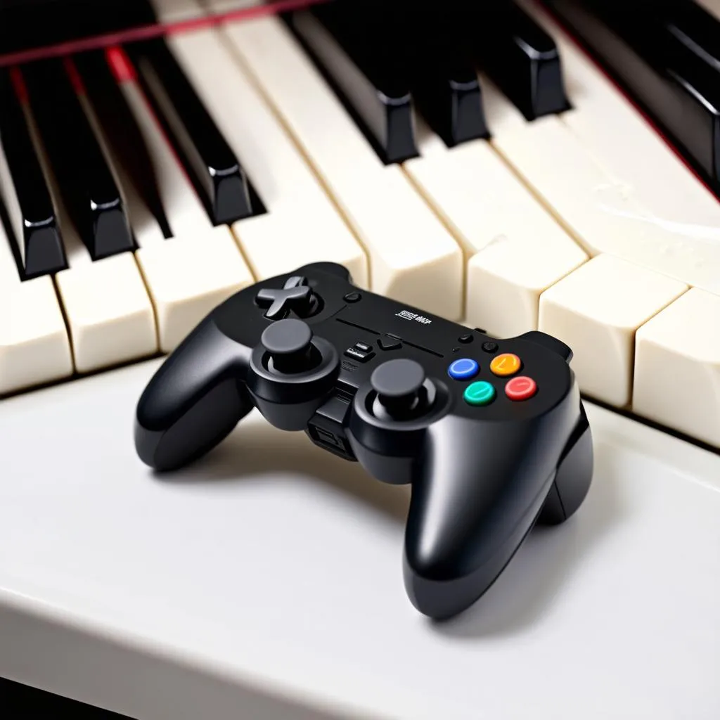 Gamepad và piano