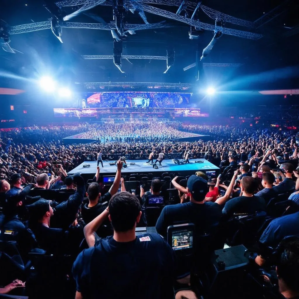 Giải đấu Esports sôi động