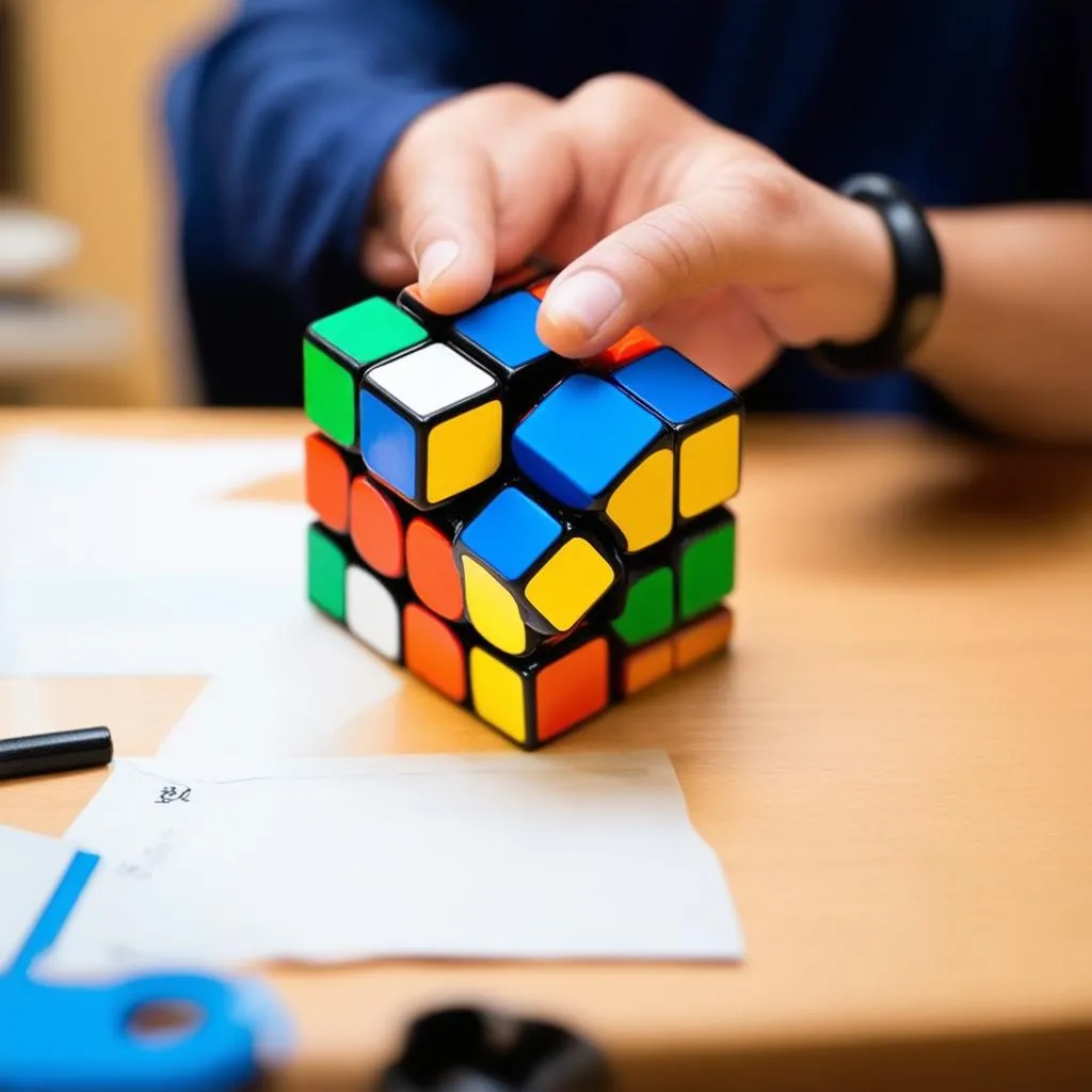 giải đố rubik