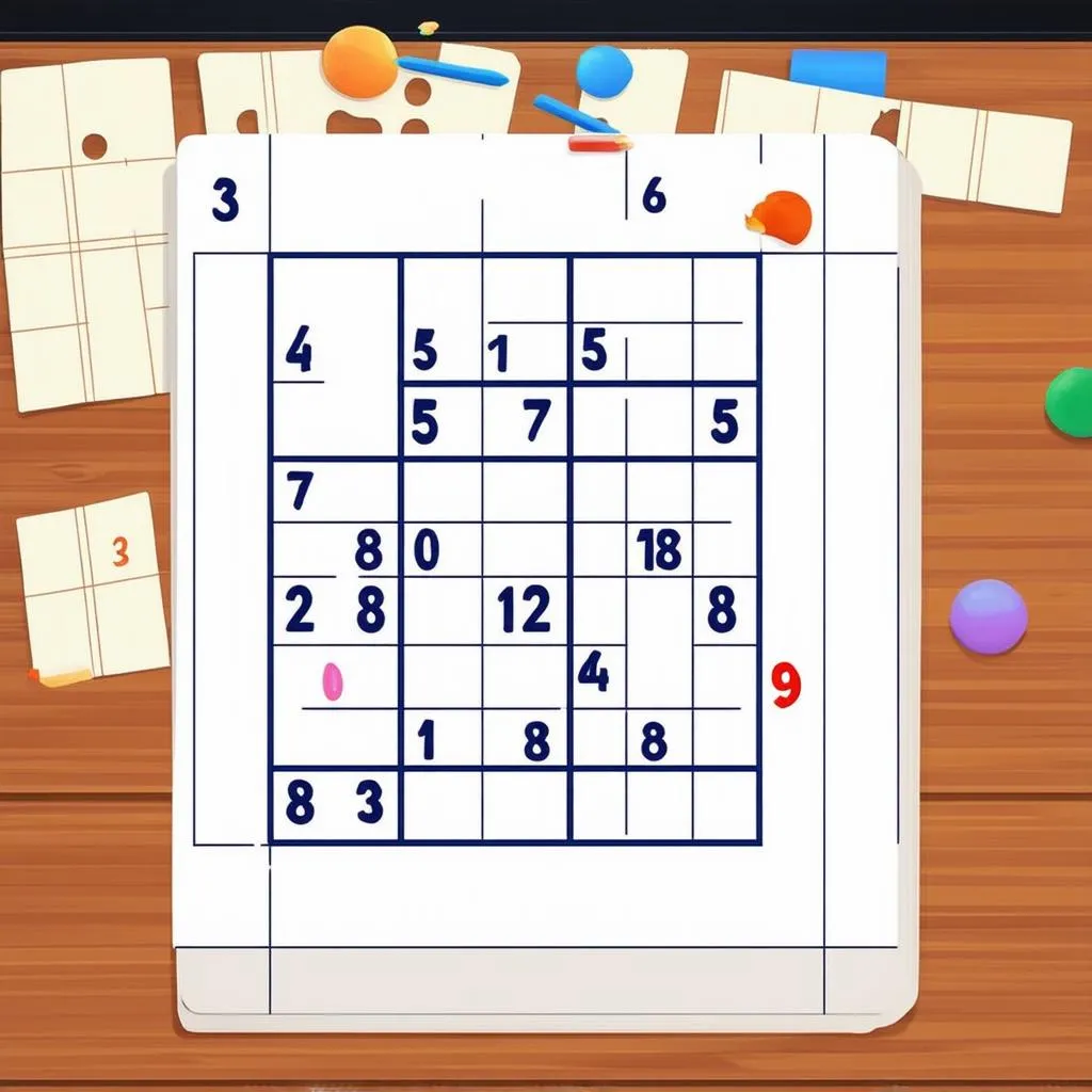 Giải đố sudoku