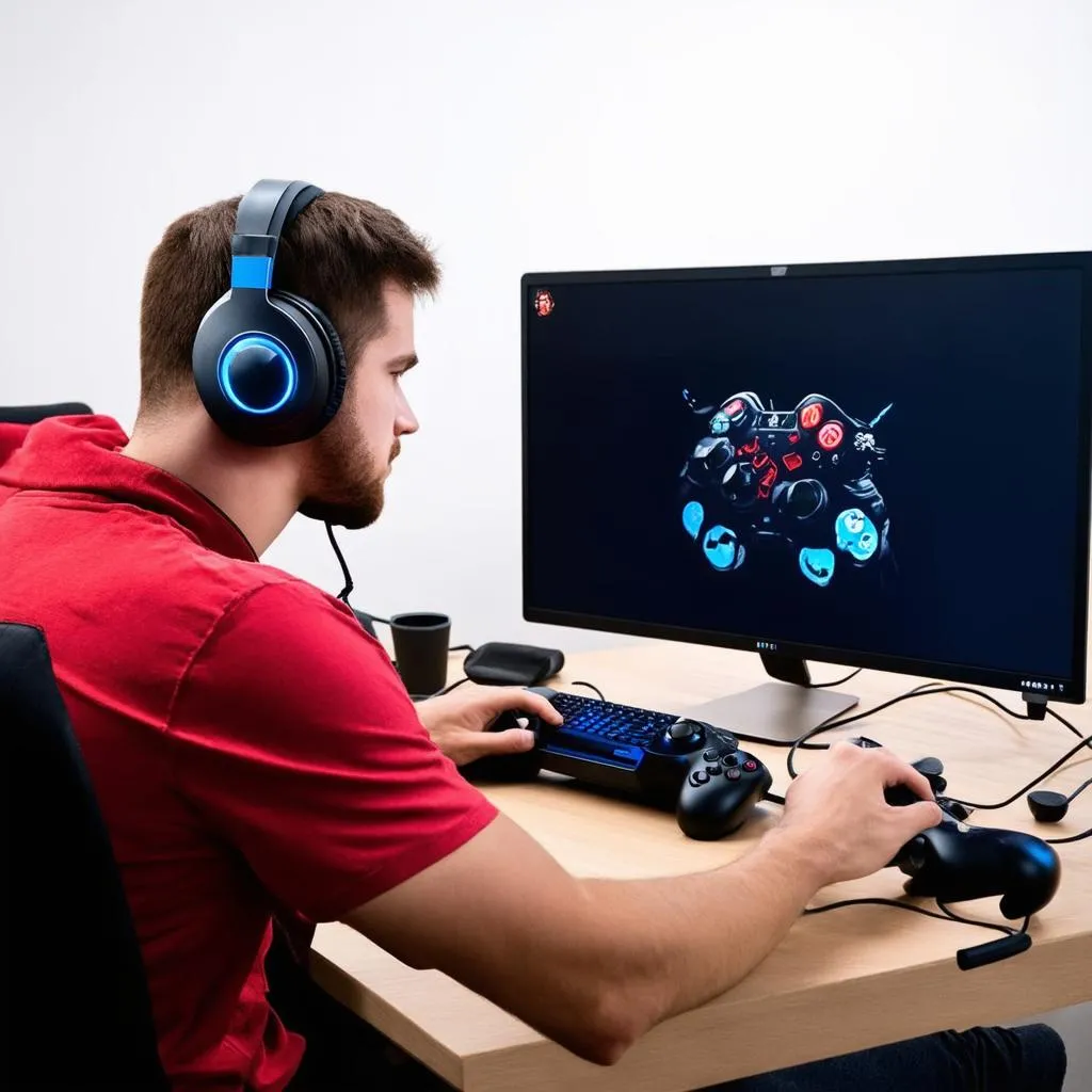 Giải trí với game pc