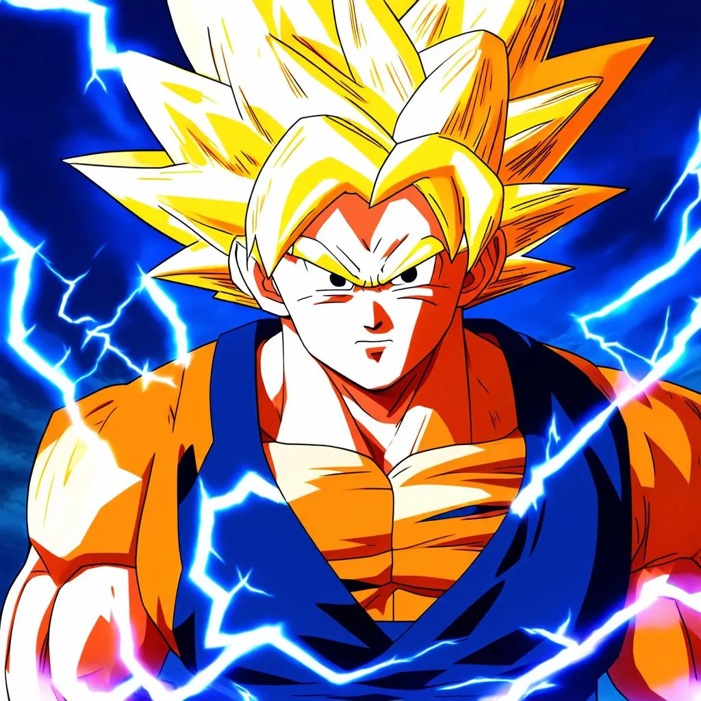 Goku Super Saiyan Transformation