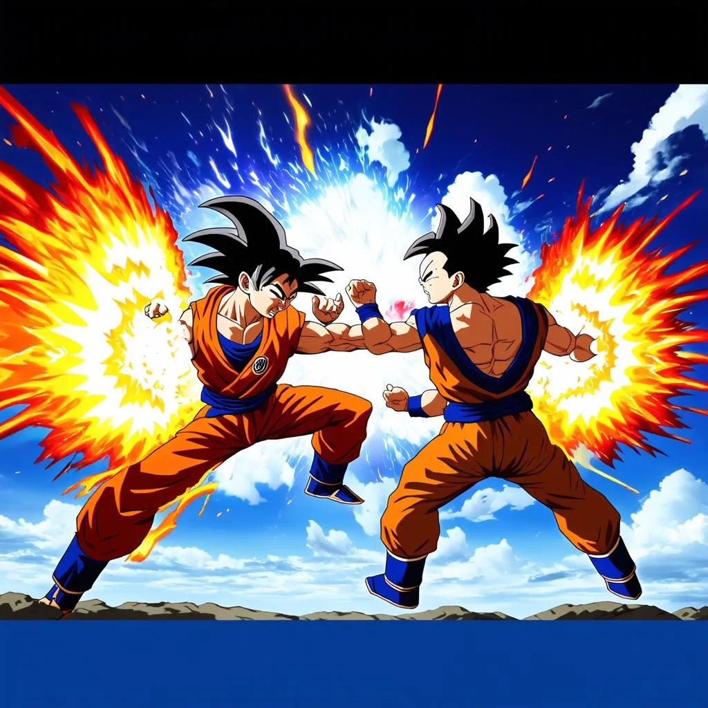 Goku vs Vegeta