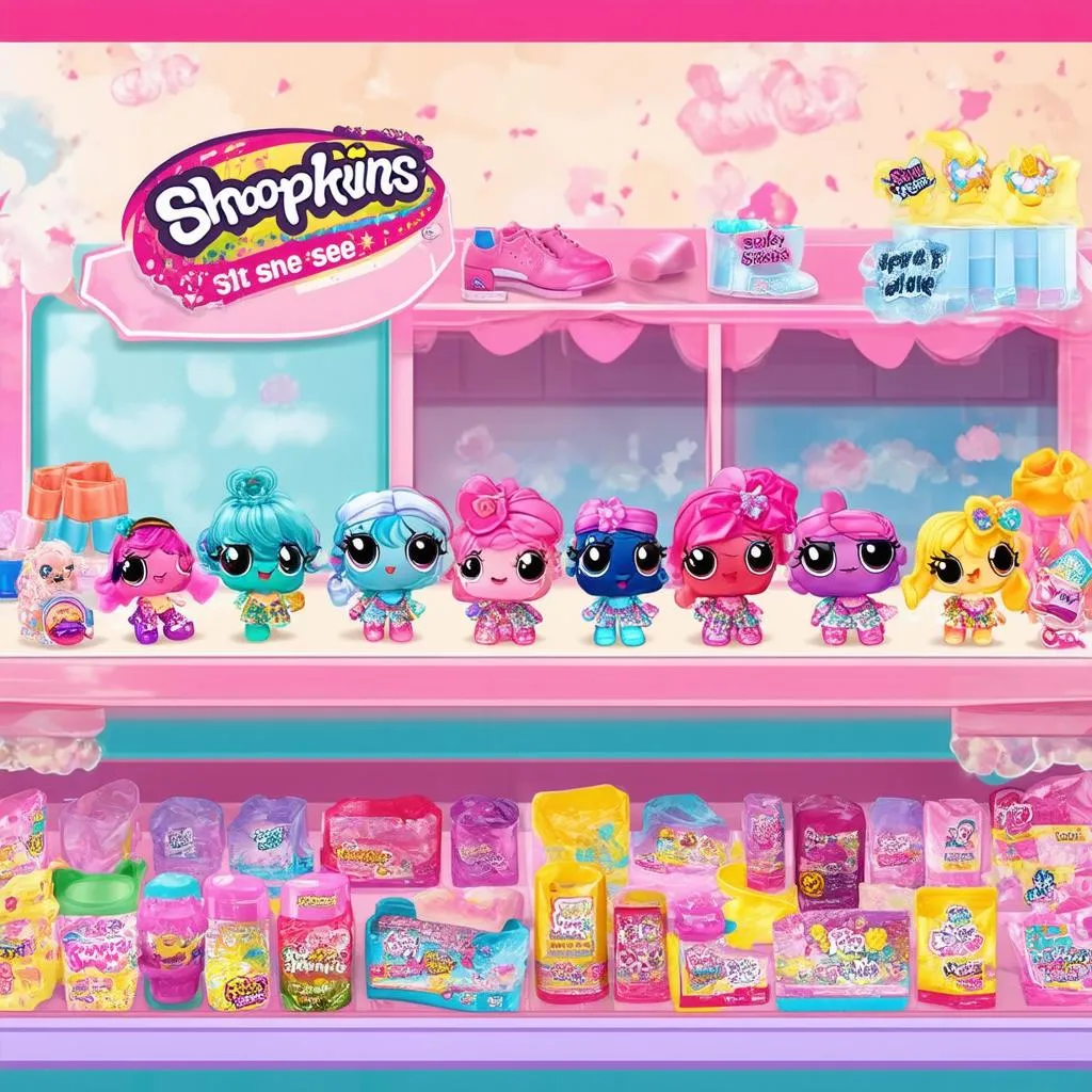 Shopkins tiệm giày