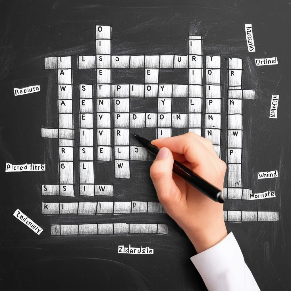 học từ vựng tiếng anh qua crossword