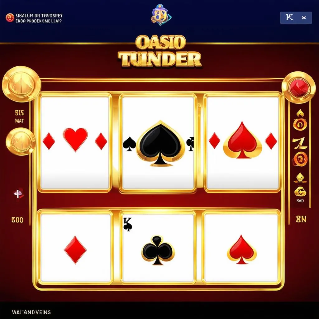 Giao diện casino trực tuyến