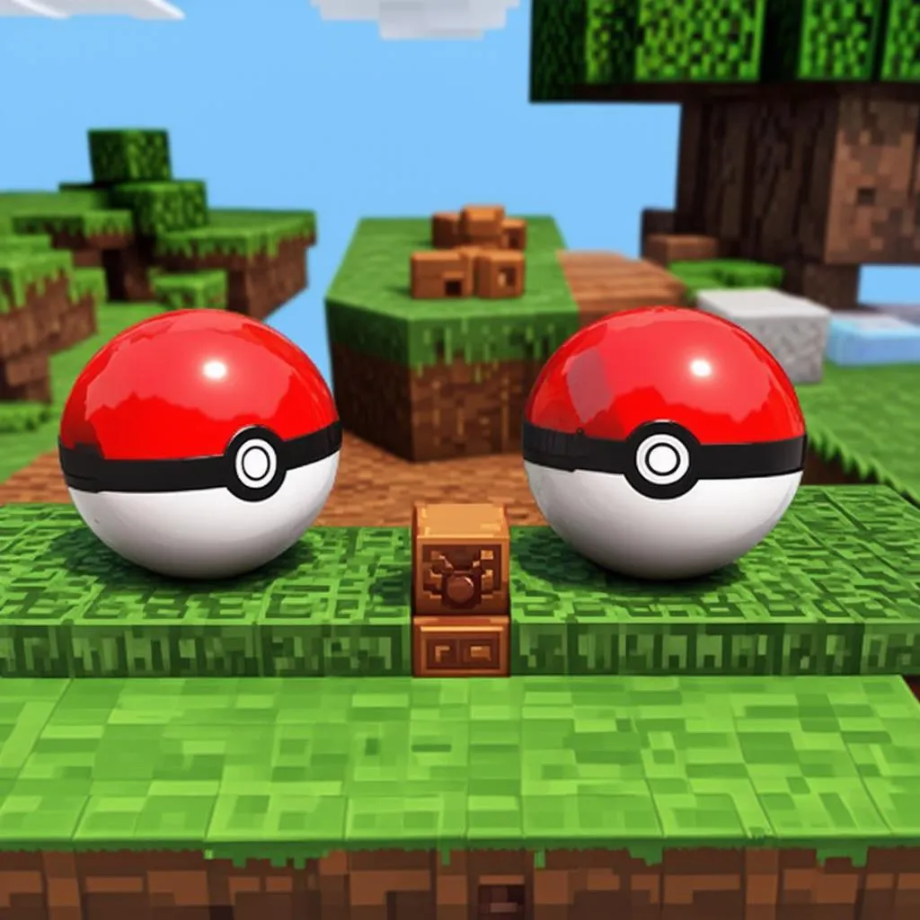 Huấn luyện viên Pokémon trong Minecraft