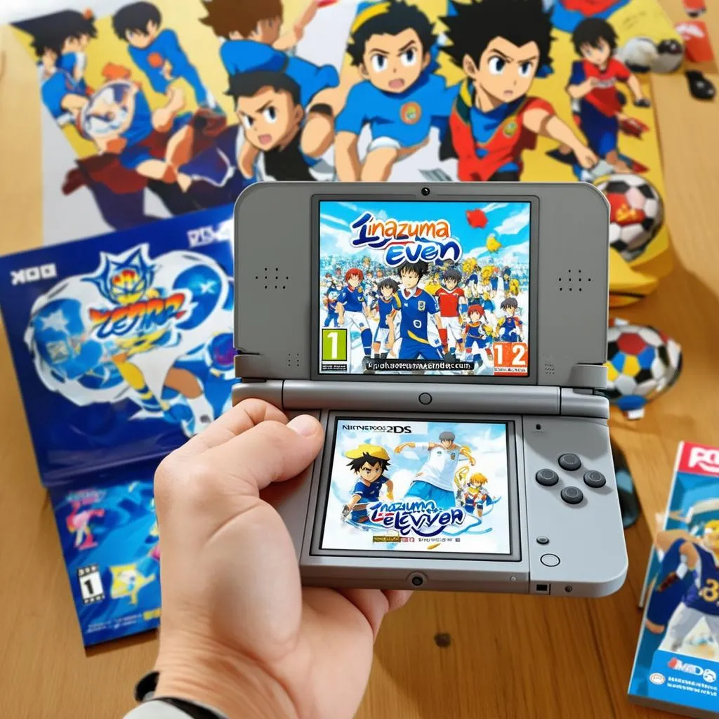 Game console Inazuma Eleven