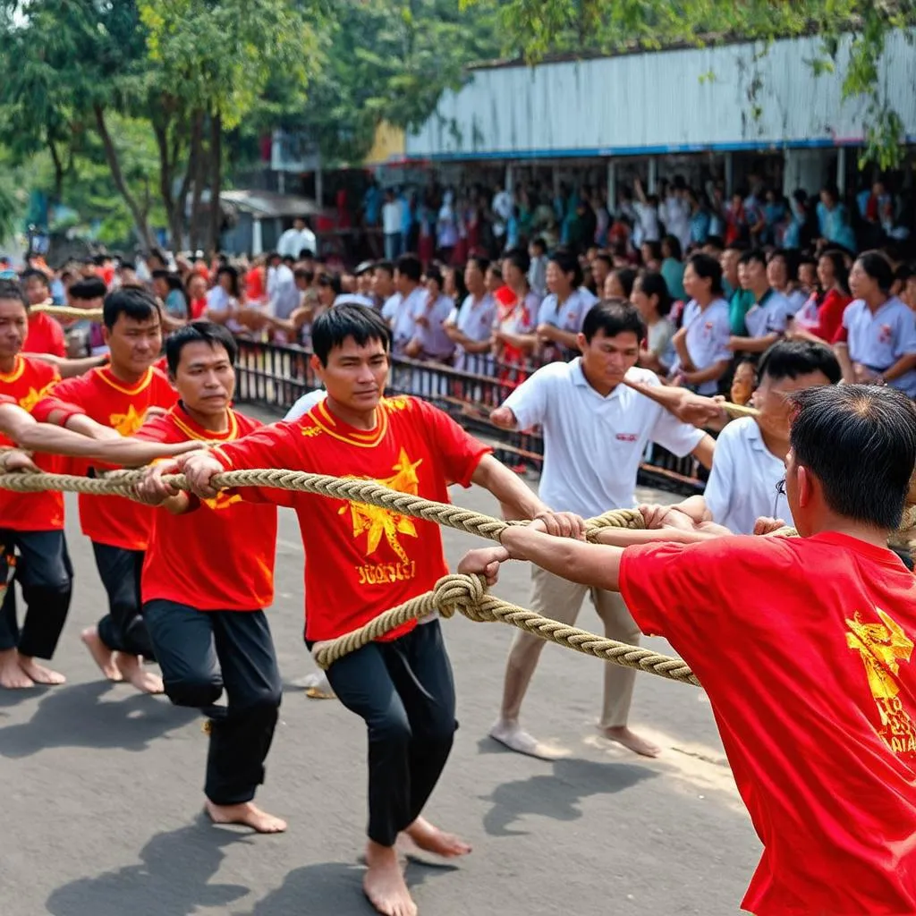 Trò chơi kéo co truyền thống