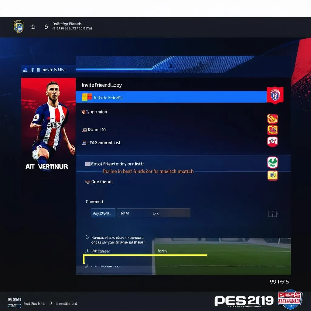 Connect with Friends in PES 2019