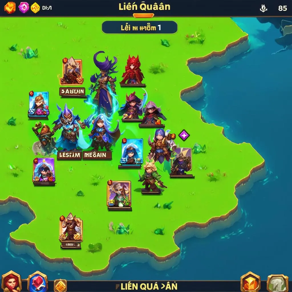 Hack map Liên Quân Mobile