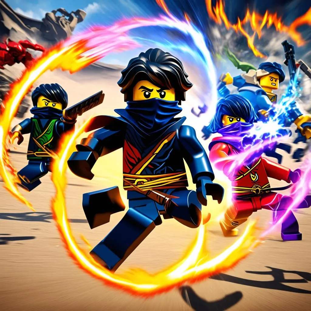 Trò Chơi Lốc Xoáy Ninjago