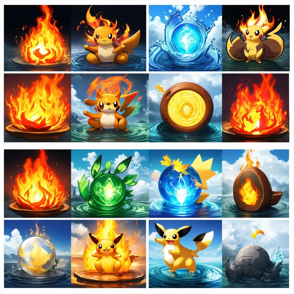 Lựa chọn Pokemon theo cung mệnh