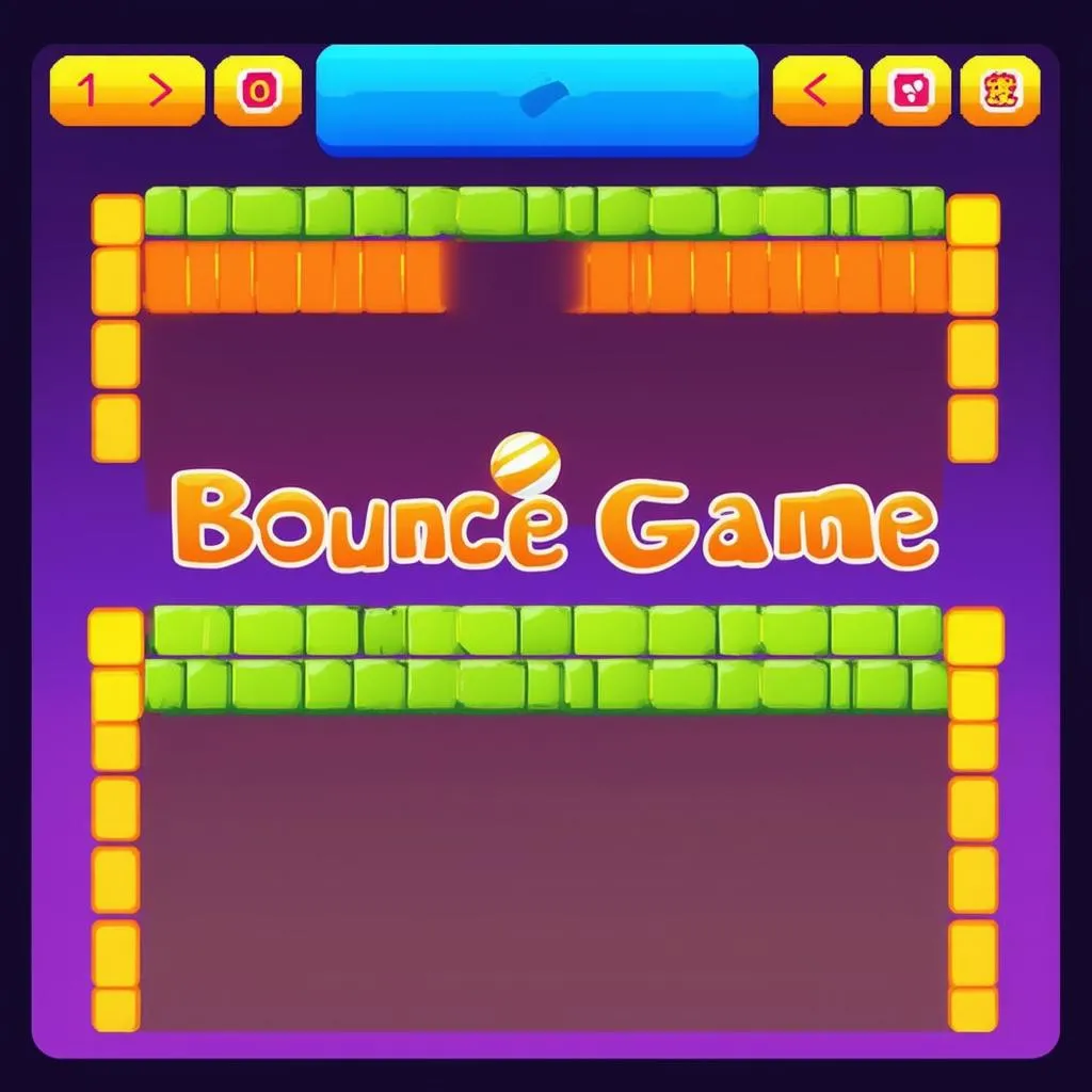 Màn hình chơi game Bounce