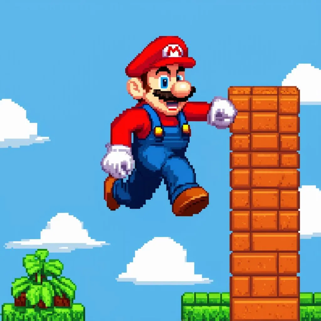 Mario vượt chướng ngại vật