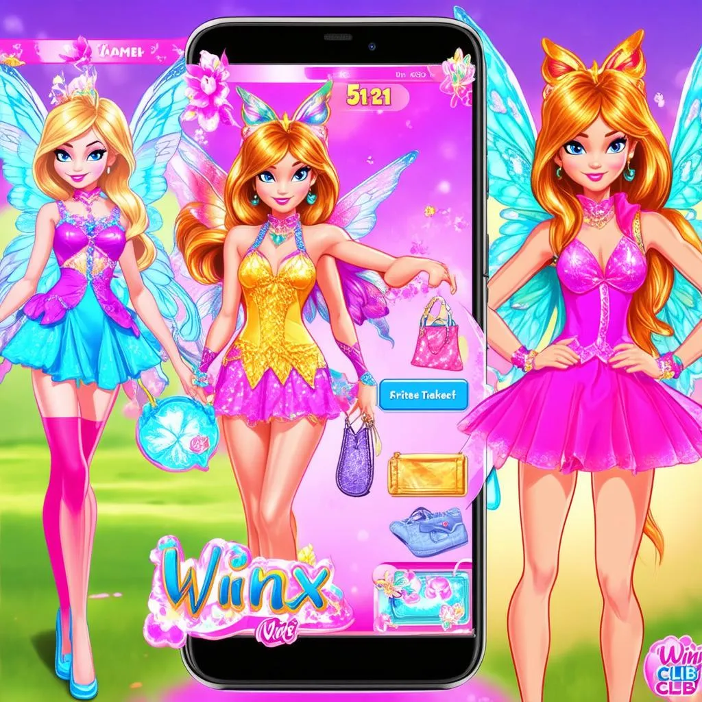 Mẹo chơi game thời trang Winx