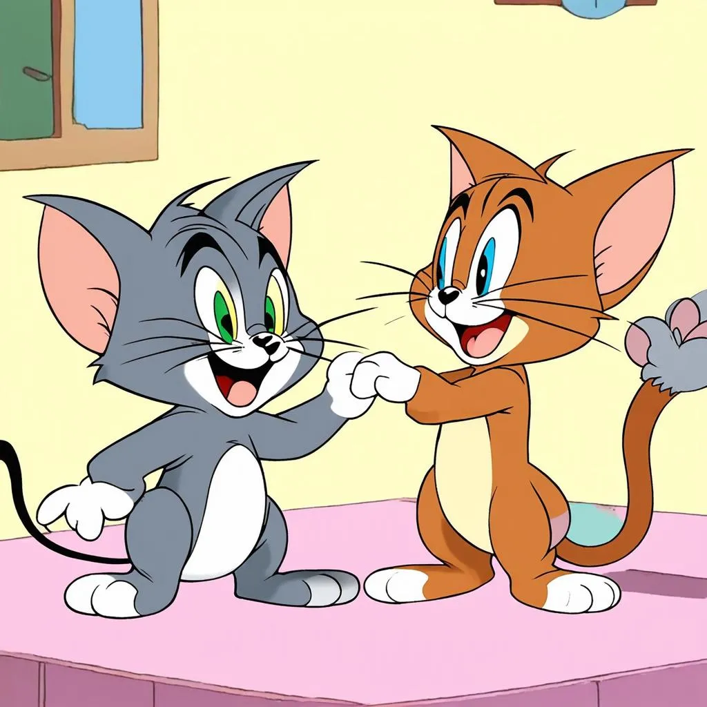 Mèo Tom đuổi bắt chuột Jerry