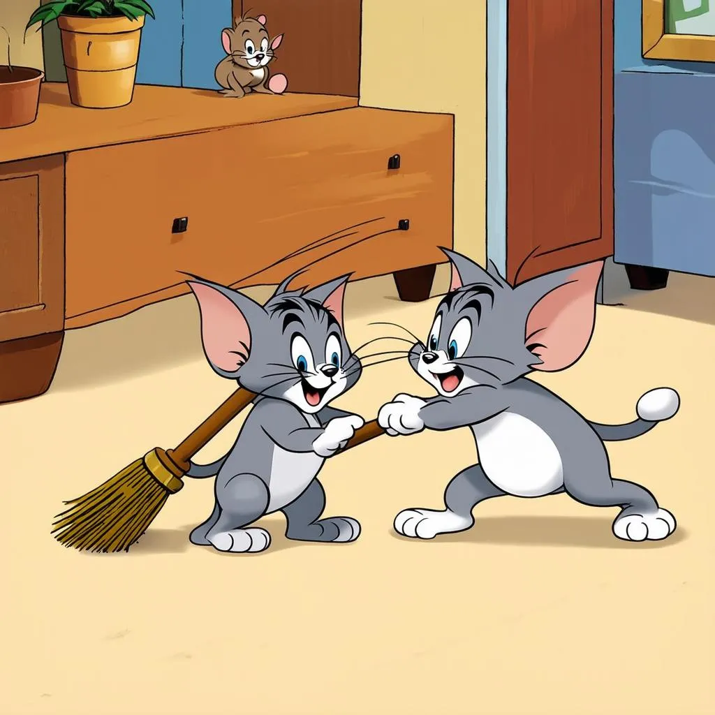 Mèo Tom đuổi chuột Jerry