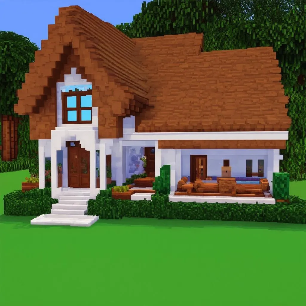 Minecraft Xây Nhà Đẹp