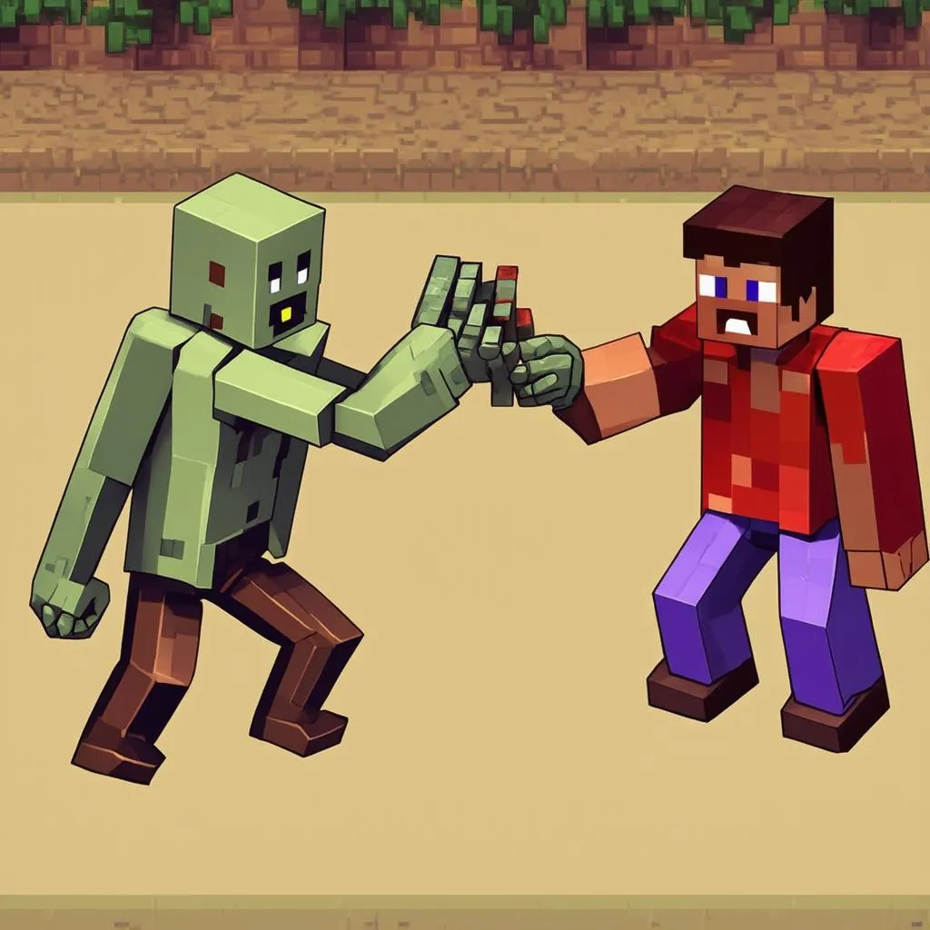 Minecraft zombie