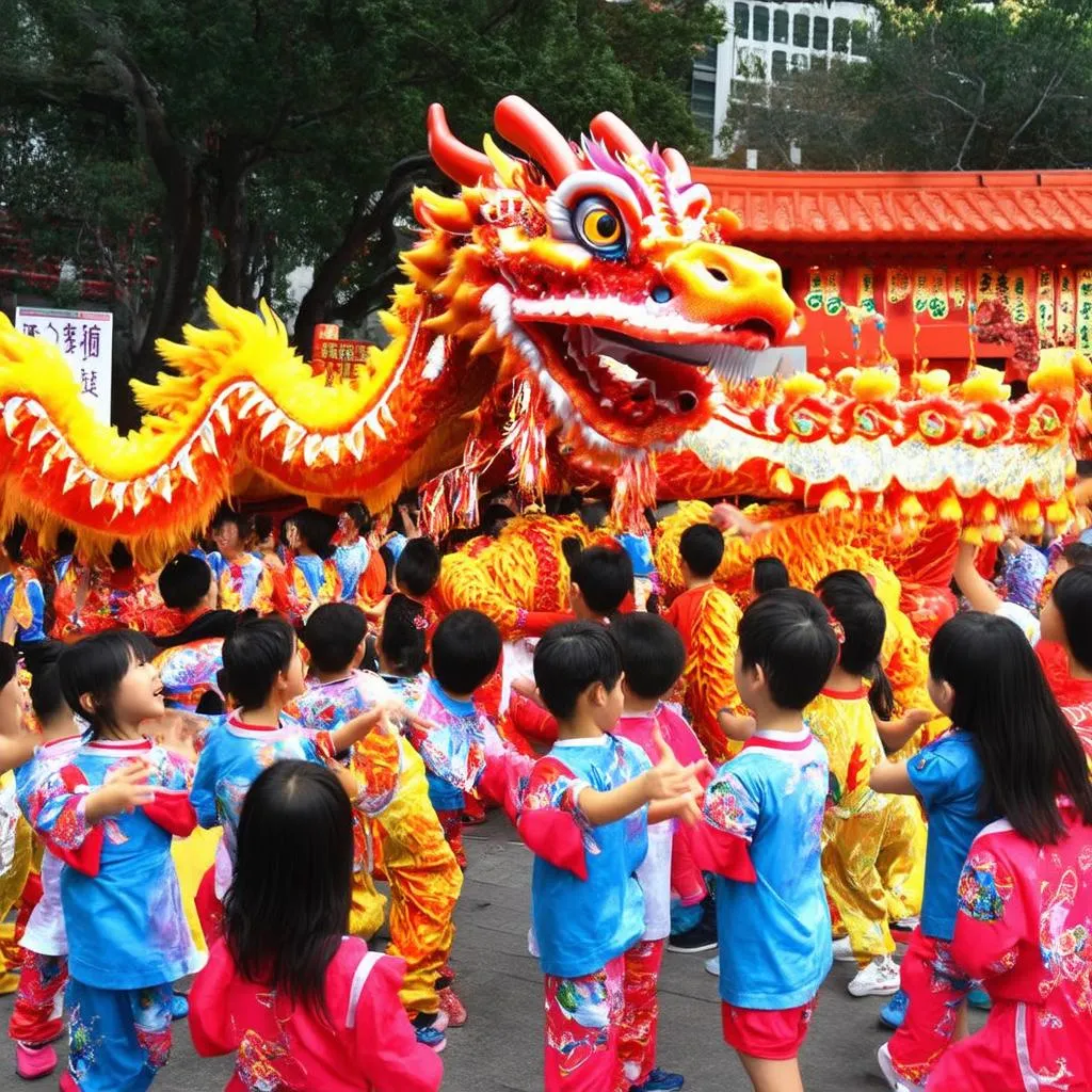 Múa Lân Trung Thu