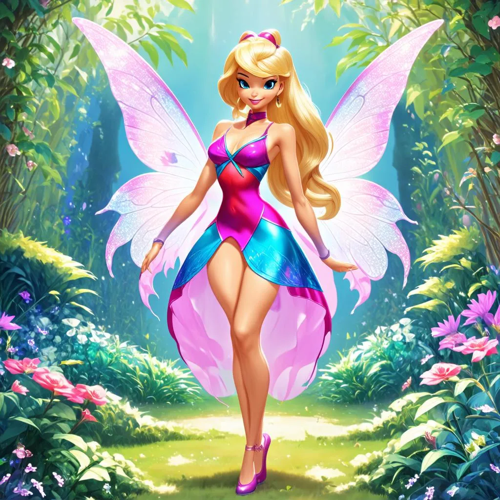 trò chơi winx thời trang