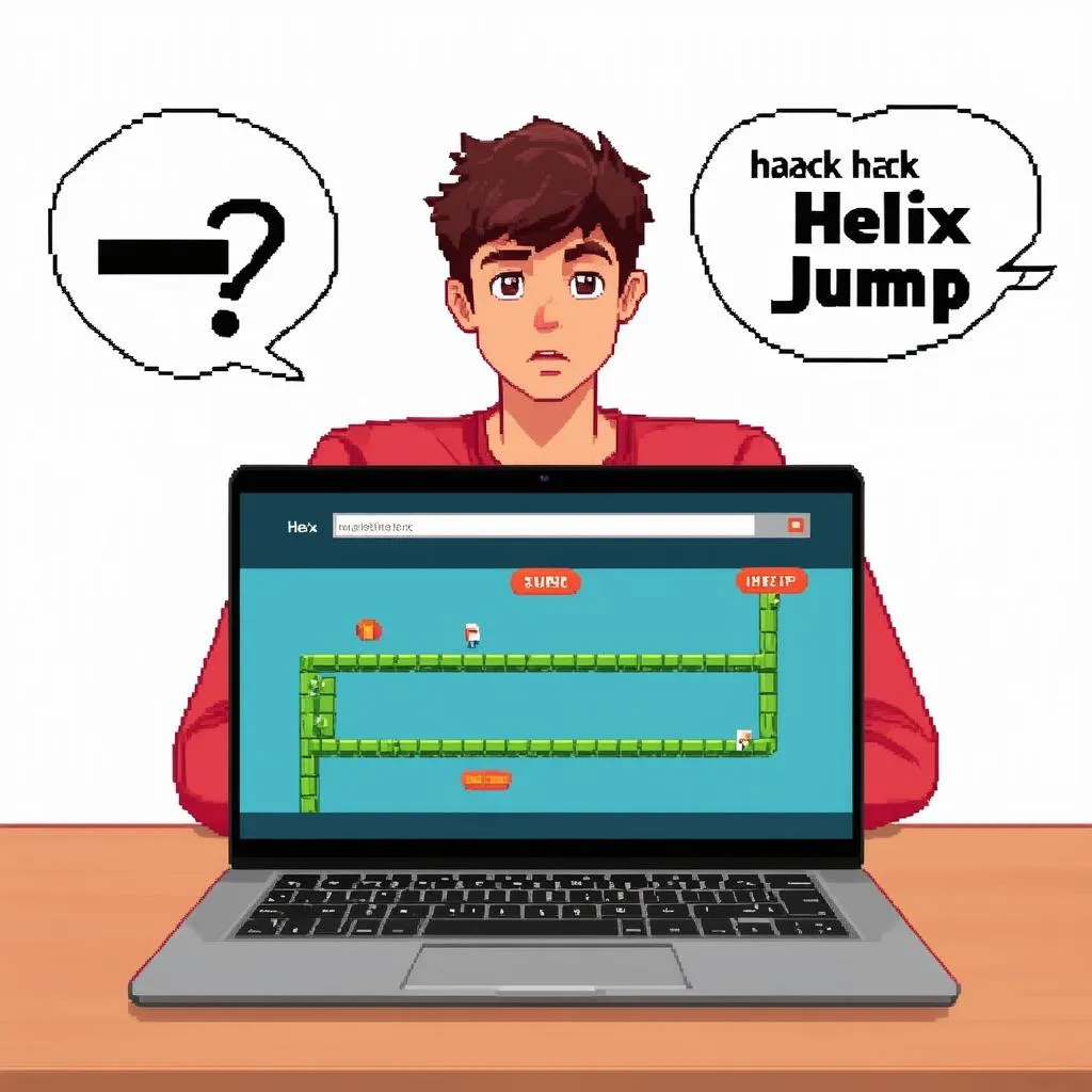 Người chơi Helix Jump băn khoăn về việc hack game